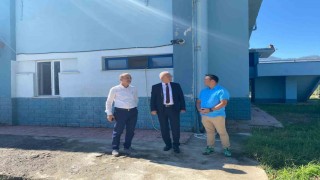 Gençlik ve Spor İl Müdürü Arslantürk spor alanlarını inceledi