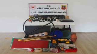 Giresun merkezli tarihi eser kaçakçılığı operasyonunda 3 kişi tutuklandı