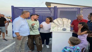 Gömeçte 5. Uluslararası Kuzey Ege Heykel Sempozyumu ve Kafebüs Travla açılışı