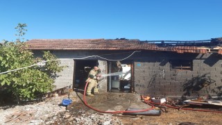 Gönende dam yangınına müdahale edildi