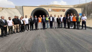 Güzeldere Tünelinin ikinci tüpünde çalışmalar sona doğru