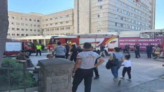 Hacettepe Üniversitesi Hastanesinde yangın paniği