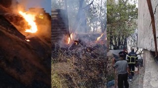 Hakkaride çıkan yangınlara zamanında müdahale