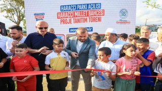 Haraççı Parkının açılışında heyecan uyandıran Millet Bahçesi Projesi tanıtıldı