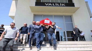 Hayatını kaybeden Yazı İşleri Müdürü için Valilikte tören düzenlendi