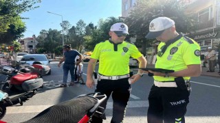 Hayraboluda motosiklet denetimi yapıldı