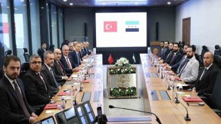 İçişleri Bakanı Yerlikaya, Suriyeli mevkidaşı Hattab ile görüştü