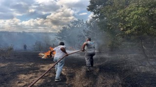 İğneadada çıkan orman yangını söndürüldü