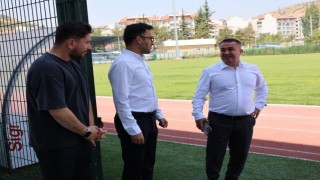 İl Müdürü Demir, Bozüyükteki spor tesislerini gezdi