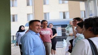 İl Müdürü Ramazan Demir yurtlarda öğrencilerle buluştu