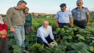 İl Müdürü Yüksel Çil Kızılinler Mahallesinde çiftçiler buluştu