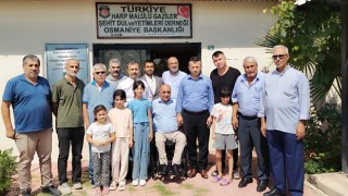 İl Müftüsü Çakmak’tan Gaziler Derneğine Veda Ziyareti