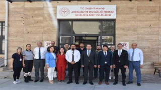 İl Sağlık Müdürü Şenkul yeni hizmete giren semt polikliniğinde incelerde bulundu