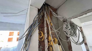 İnşaattan 150 bin liralık kablo hırsızlığı