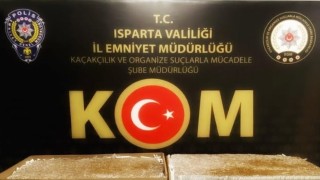 Ispartada 10 bin adet makaron ele geçirildi