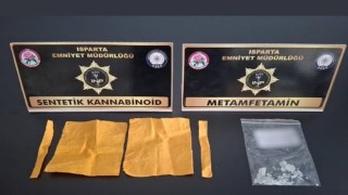 Ispartada uyuşturucu operasyonunda 1 şüpheli yakalandı