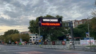 İstanbulda 30 Ağustos Zafer Bayramı kutlama provaları nedeniyle bazı yollar trafiğe kapatıldı