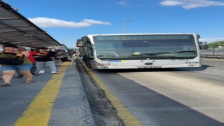 İstanbulda metrobüs arızası
