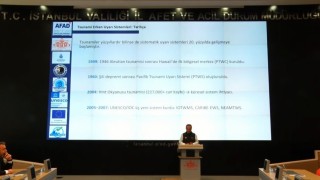 İstanbulda tsunami erken uyarı ve tahliye planlama toplantısı yapıldı