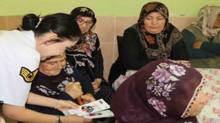 Jandarma ekipleri kadınlara KADESi tanıttı