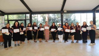 Kadın hakları eğitimini tamamladılar, sertifikalarını aldılar