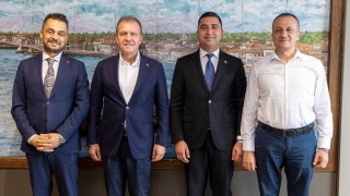 Kadirli Belediye Başkanı Olcar, Mersin BB Başkanı Seçer’i Ziyaret Etti