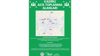 Kadirli’de Acil Toplanma Alanları Belirlendi: İşte Tüm Noktalar