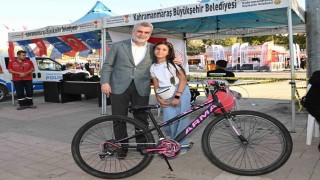 Kahramanmaraşta 170 çocuğun ilk kez bisiktleti oldu