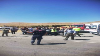 Kahramanmaraşta zincirleme kaza: 1 ölü, 8 yaralı