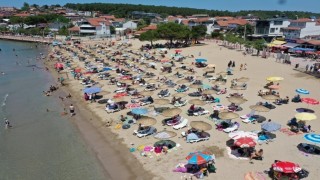 Kandırada 3 plajda denize girme yasağı kaldırıldı