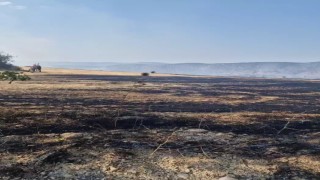 Karabükte çıkan anız yangını kontrol altına alındı