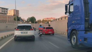Karabükte düğün konvoyundaki araçlar trafik kurallarını hiçe saydı