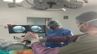 Karabükte ilk kez perkütan stabilizasyon ameliyatı yapıldı