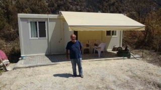 Karabükte yangınzedeler devlet desteğiyle ayağa kalkıyor