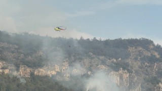 Karabükteki orman yangını kısmi olarak kontrol altına alındı