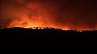 Karabükteki orman yangınında 7 saat geride kaldı