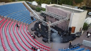 Karadeniz Ereğlide Acheron amfi tiyatro yaz konserleri başladı