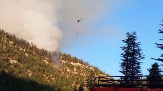Karaman Valiliği: Orman yangınına 137 personel ve 3 helikopterle müdahale ediliyor