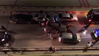 Karamanda 4 aracın karıştığı zincirleme kaza: 1 yaralı