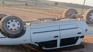 Karamanda kontrolden çıkan pikap devrildi: 1 yaralı