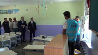 Karamanda yükümlülerden eğitime anlamlı destek