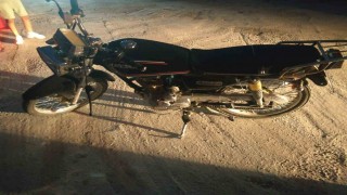 Karapınarda motosiklet kazası: 1 yaralı