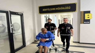 Karısını öldürmüştü, tekerlekli sandalye ile sevk edildiği adliyede tutuklandı