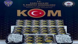 Karsta 30 bin Makaron ele geçirildi