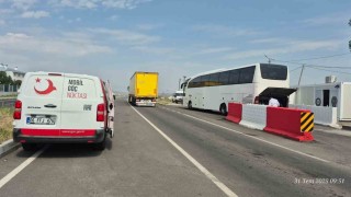 Karsta Göç İdaresi Müdürlüğünden yol uygulaması