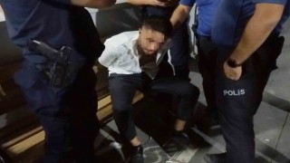 Kayınbiraderine kızdı, hastane önünde havaya ateş açtı