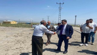 Kaymakam Akköz, KÖYDES çalışmalarını yerinde inceledi