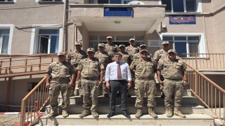 Kaymakam Arıkan Başpınar Karakolunda incelemede bulundu