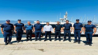 Kaymakam Cumali Atilladan Sahil Güvenlik Bot Komutanlığına ziyaret