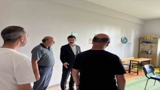 Kaymakam Tutaldan Cilavuz Köy Enstitüsüne ziyaret